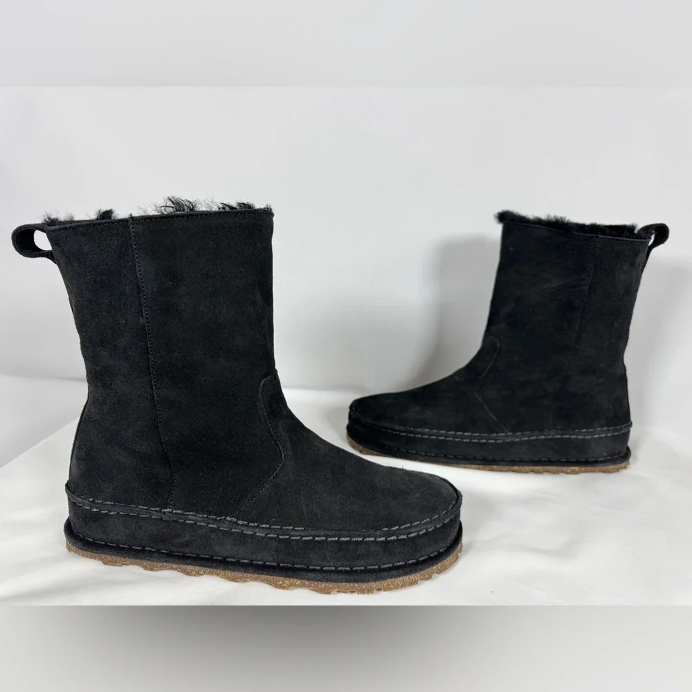 Birkenstock Lahti Boots Black Size 39 Women’s 8/8.5 - Picture 4 of 11